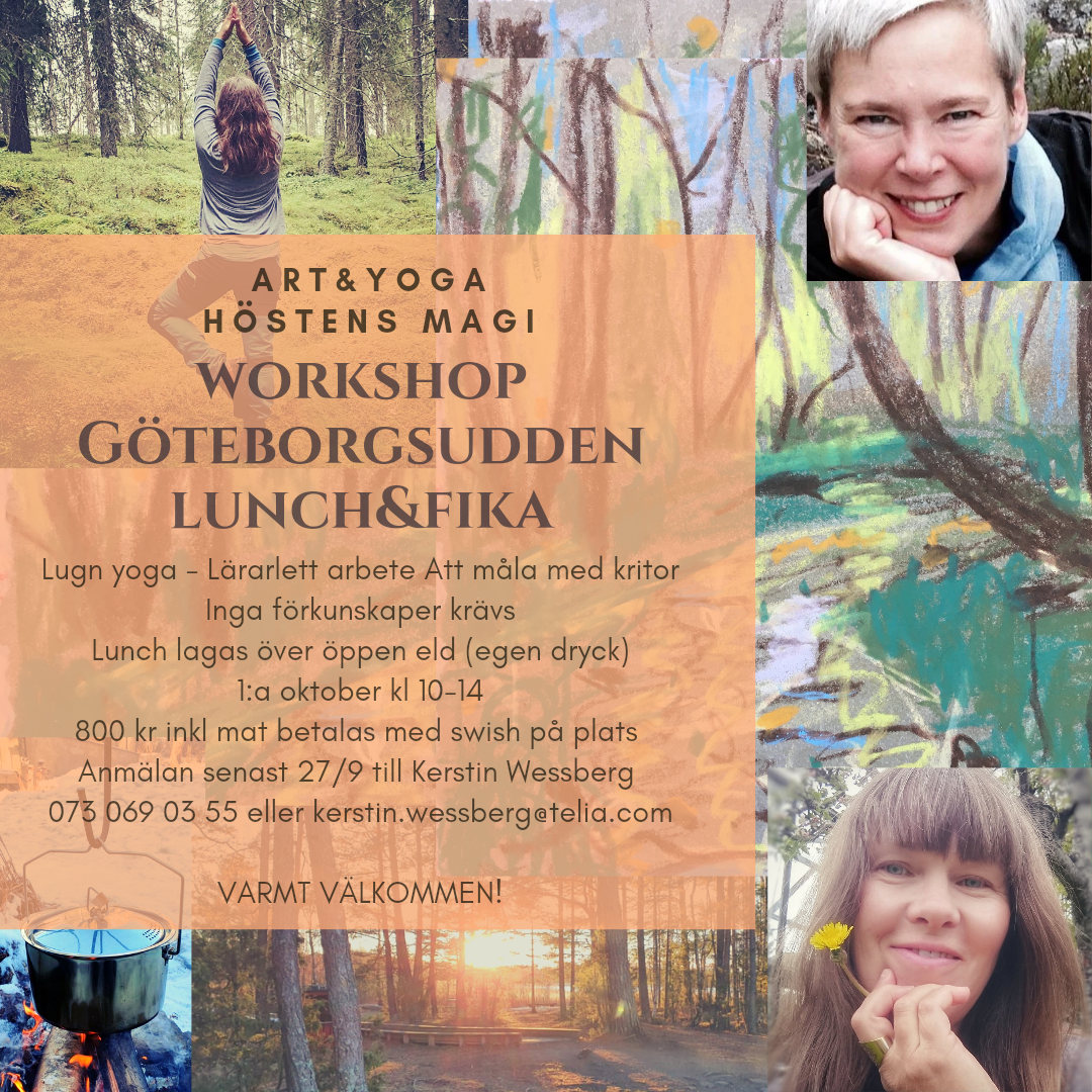 Skogsretreat yoga och kritor 1/10